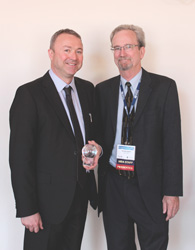 Left to right: Paul Griffiths and Steven W. Gust, Ph.D.